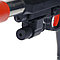 Игрушечный пистолет пневматический, с лазером, стреляет тримя видами снарядов, фото 5