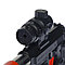 Игрушечный пистолет пневматический, с лазером, стреляет тримя видами снарядов, фото 7