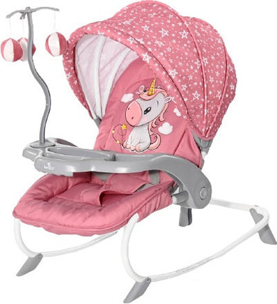 Шезлонг Lorelli Dream Time 2021 (rose velvet unicorn), фото 2