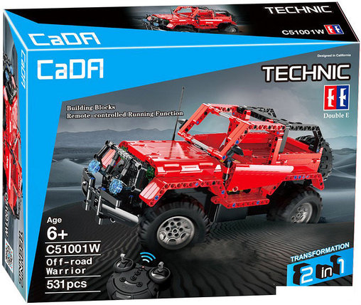 Конструктор CaDa Technic Джип C51001W, фото 2