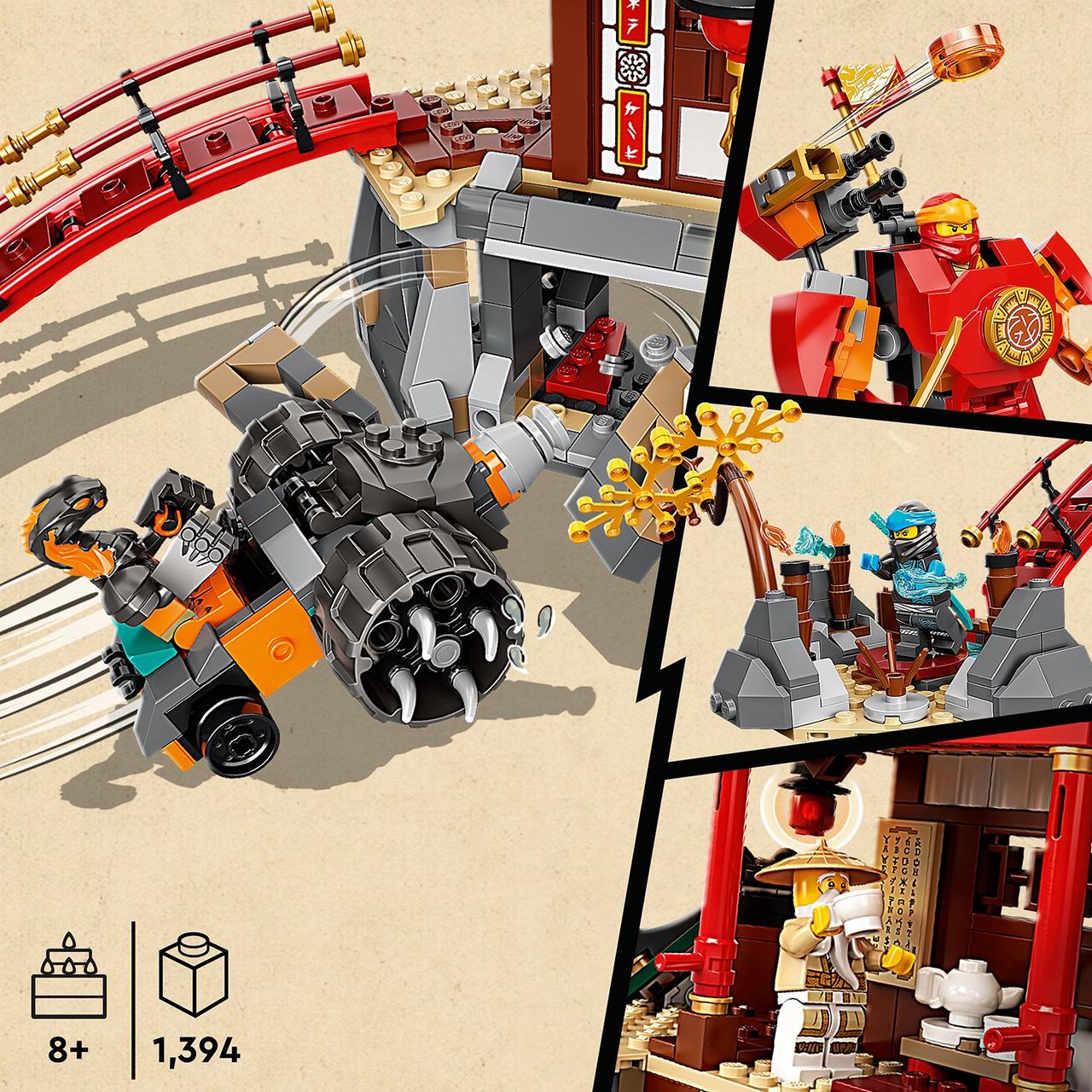 Lego Конструктор LEGO Ninjago Храм додзё ниндзя 71767 - фото 4 - id-p184547835
