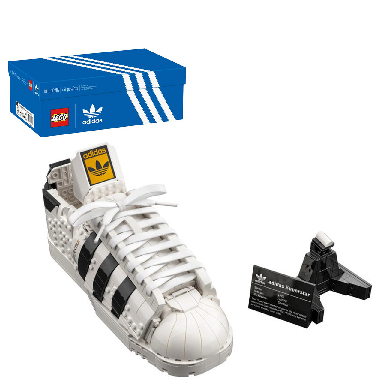 Конструктор Lego Кроссовок adidas Originals Superstar 10282