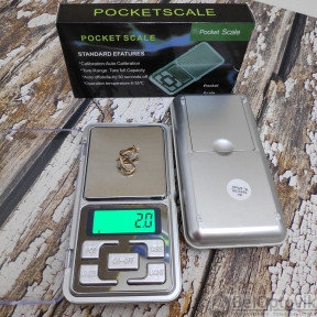 Ювелирные весы с шагом 0.1 до 400 гр. Pocket Scale