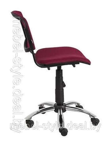 Кресла ИСО НЕТ хром для комфортной работы, кресло ISO NET GTS CH ткань калгари С + ткань сетка - фото 1 - id-p180928814