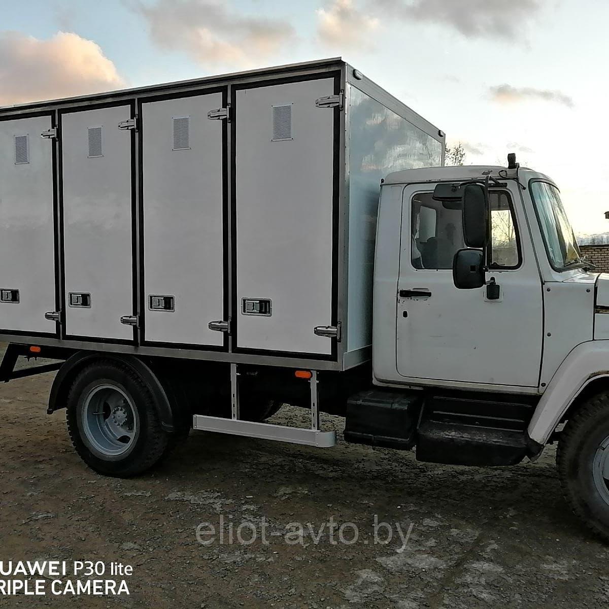 Кузов-фургон для перевозки хлебобулочной продукции на базе автомобиля ГАЗ - фото 2 - id-p184589237