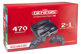 Игровая приставка Retro Genesis Mix (8+16 Bit) 470 игр