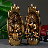 Фигура "Две ладони с Буддой" бронза, 11х21х8см, фото 4