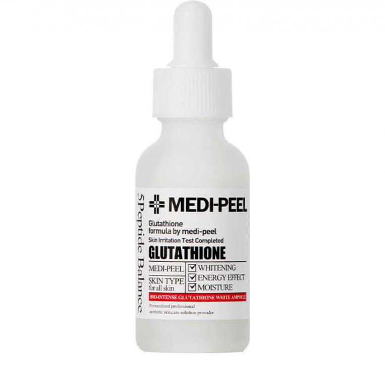 Осветляющая ампульная сыворотка с глутатионом Medi-Peel Bio-Intense Glutathione White Ampoule 30 мл - фото 1 - id-p184649608