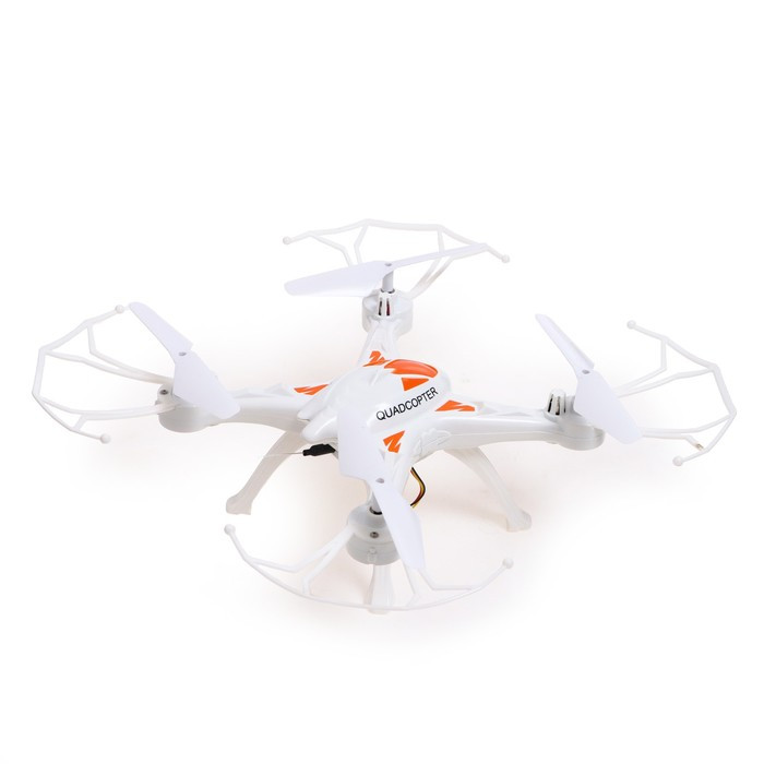 Квадрокоптер LH-X16WF, камера, передача изображения на смартфон, Wi-FI, цвет белый - фото 3 - id-p184655979