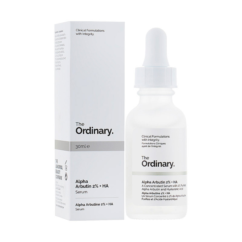 Концентрированная сыворотка с альфа-арбутином The Ordinary Alpha Arbutin HA 30 мл