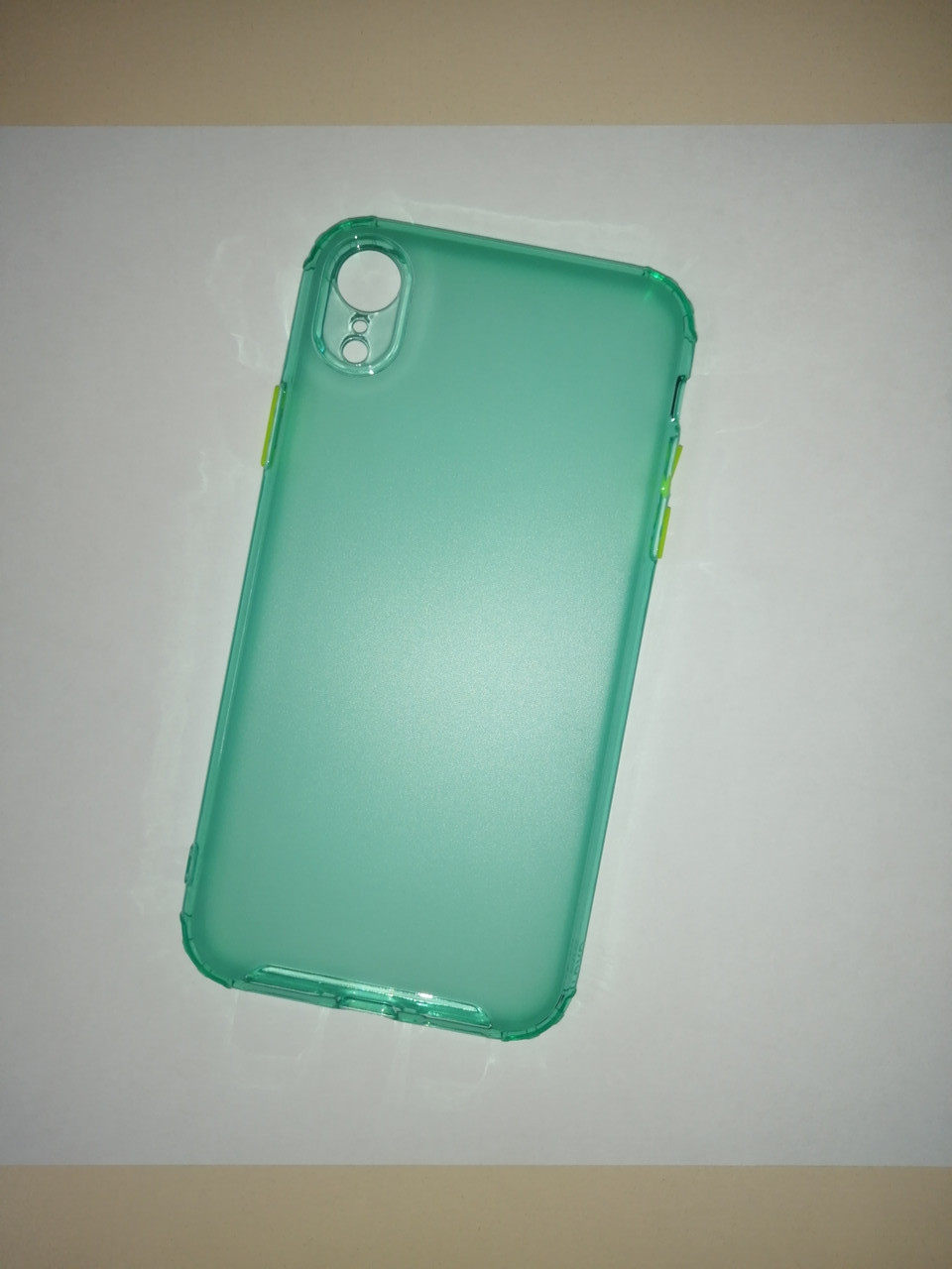 Чехол-накладка JET для Apple Iphone XR (силикон) зеленый с защитой камеры - фото 1 - id-p184091666