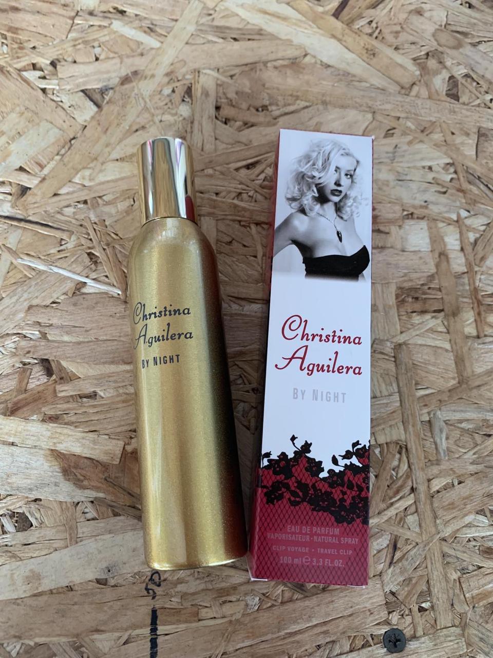 Парфюм женский 100 мл ( копии) Золотой флакон. Christina Aguilera By Night - фото 1 - id-p184662275