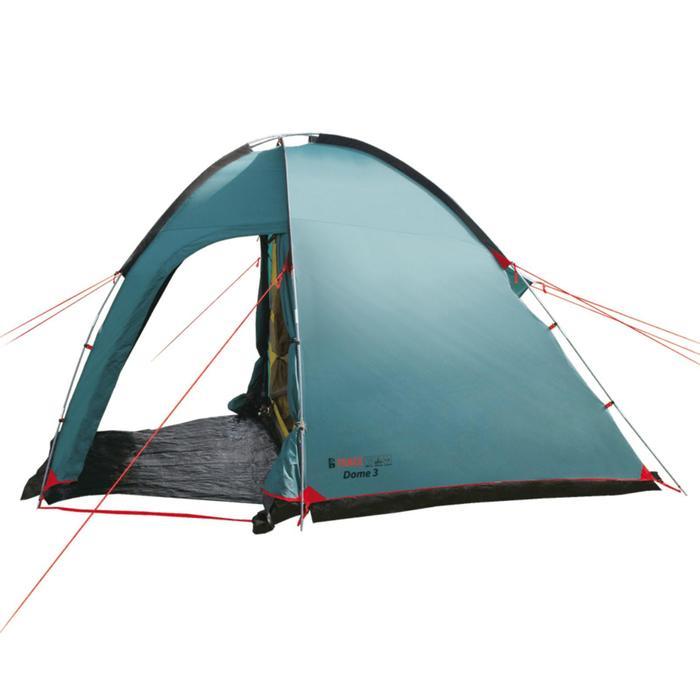 Палатка, серия Casmping Dome 3, зелёная, 3-местная - фото 3 - id-p184667709