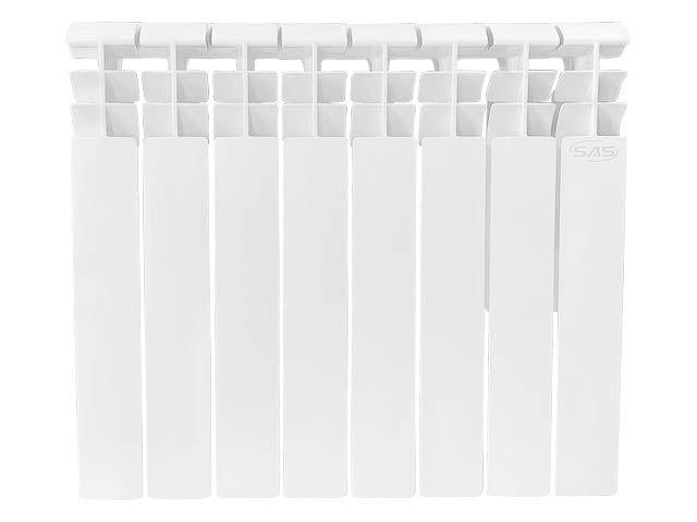 Радиатор биметаллический 500/95, 10 секций SAS (вес брутто 13850 гр) (AV Engineering)