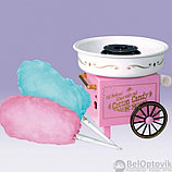 Аппарат для приготовления сладкой сахарной ваты RETRO Cotton Candy CARNIVAL, 500 W Розовая, фото 2