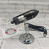 Цифровой USB-микроскоп Digital microscope electronic magnifier (4-х кратный ZOOM, с регулировкой 50-1600), фото 3