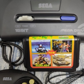 Картридж для приставок Sega Mega Drive 2 7-10 сборник 4 в 1 Картридж для приставки Sega Mega Drive 2 SC443