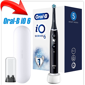 Электрическая зубная щетка Oral-B iO 6 (черный)