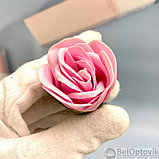 Декоративный цветок Роза из мыла 35 см, фото 5