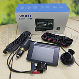 Видеорегистратор с тремя видеокамерами Video CarDVR Full HD 1080P, фото 5