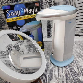 Сенсорный дозатор (автоматический диспенсер) жидкого мыла (моющего средства, антисептика и др) Soap Magic.