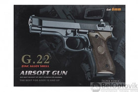 Модель пистолета G.22 Beretta 92 mini (Galaxy)