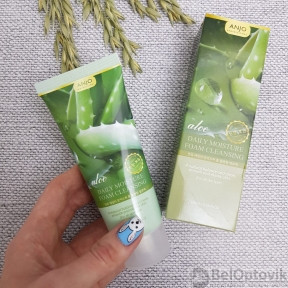 Пенка для умывания ANJO Daily Moisture Foam Cleansing, 100ml Original Korea С экстрактом Алоэ Вера -