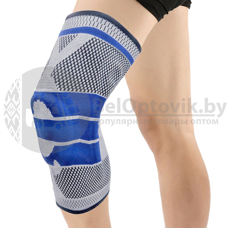 Активный бандаж для разгрузки и мышечной стабилизации коленного сустава Nesin Knee Support/Ортез-наколенник - фото 4 - id-p157261764