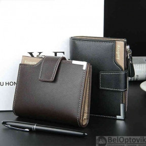 Мужское портмоне BAELLERRY COMPACT D1282 Черное