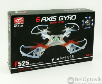 Радиоуправляемый квадрокоптер F 525 (6-axis gyro, 2.4ггц 4ch )