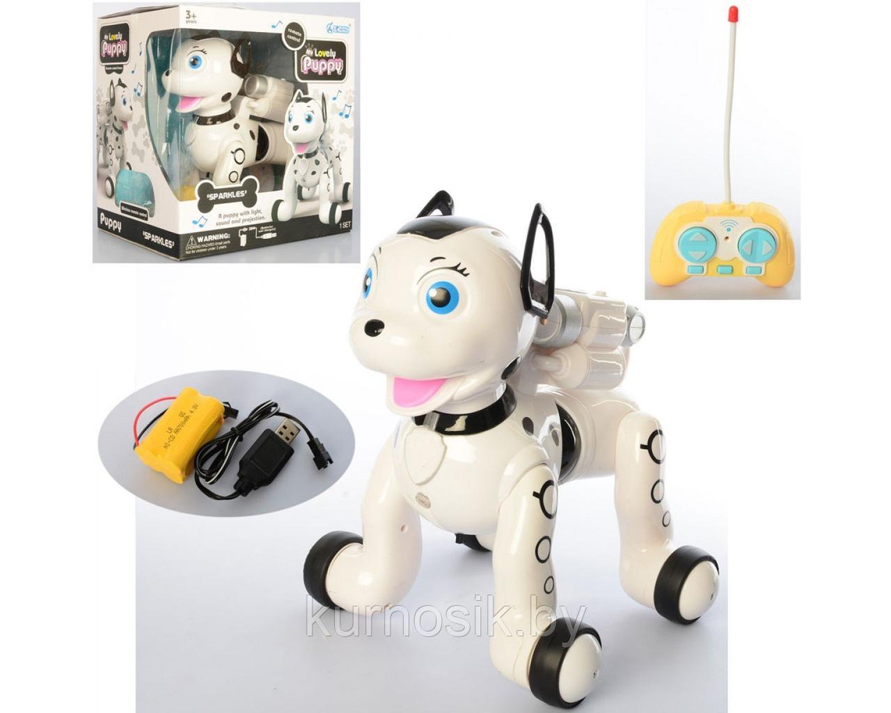 Собака робот интерактивная Далматинец на р/у с проектором ZYB-B2997-3 - фото 1 - id-p184675526