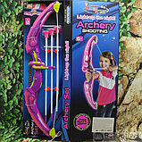 Игровой набор: Светящийся лук и стрелы на присосках Archery Set 881-23A, 6 Зеленый, фото 8