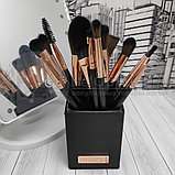 Набор кистей Premium класса с подставкой BH Signature Rose Gold  13 (кистей) Piece Brush Set Нежный мраморно -, фото 9