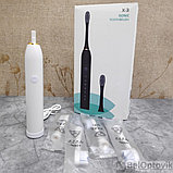 Электрическая зубная щётка Sonic toothbrush x-3  Белый корпус, фото 8