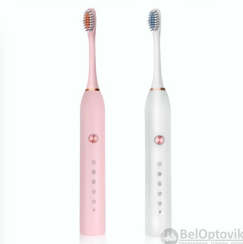 Электрическая зубная щётка Sonic toothbrush x-3 Черный корпус - фото 10 - id-p132027350