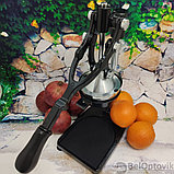 Соковыжималка Пресс ручной Versatile Juicer Machine (Цитрус, гранат) Чёрный, фото 5