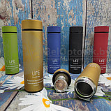 Термос Life Vacuum CUP с прорезиненным покрытием, 500 мл. Чёрный, фото 2