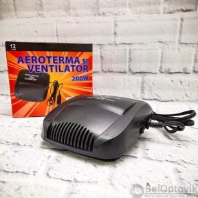 Автомобильный обогреватель с вентилятором Heizlufter und Ventilator 2 в 1 Aerоtermа Si Vеntilаtоr 200W