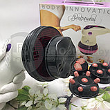 Инфракрасный антицеллюлитный массажер с 5 инновационными насадками Body Innovation Relax Prof Розовый, фото 2