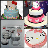 Формы из нержавеющей стали (кольцо для торта)  Cake Baking Tool  (3 шт) КИТТИ Kitty, фото 7