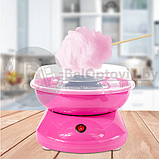 Аппарат для приготовления сладкой ваты Cotton Candy Maker (Коттон Кэнди Мэйкер для сахарной ваты) Розовая, фото 7