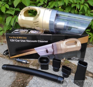 Автомобильный пылесос (для сухой и влажной уборки) Car Vacuum Cleaner DS12V от прикуривателя