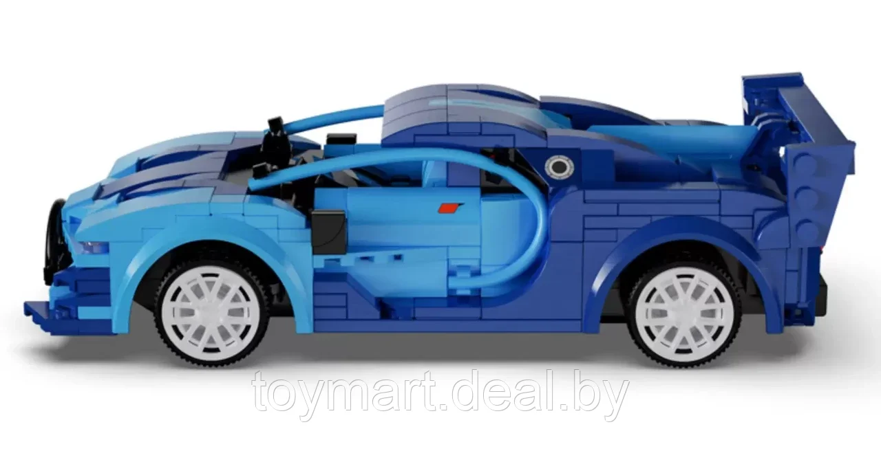 Конструктор Blue Race Car - гоночная машина на радиоуправлении, Cada C51073W - фото 3 - id-p164766547