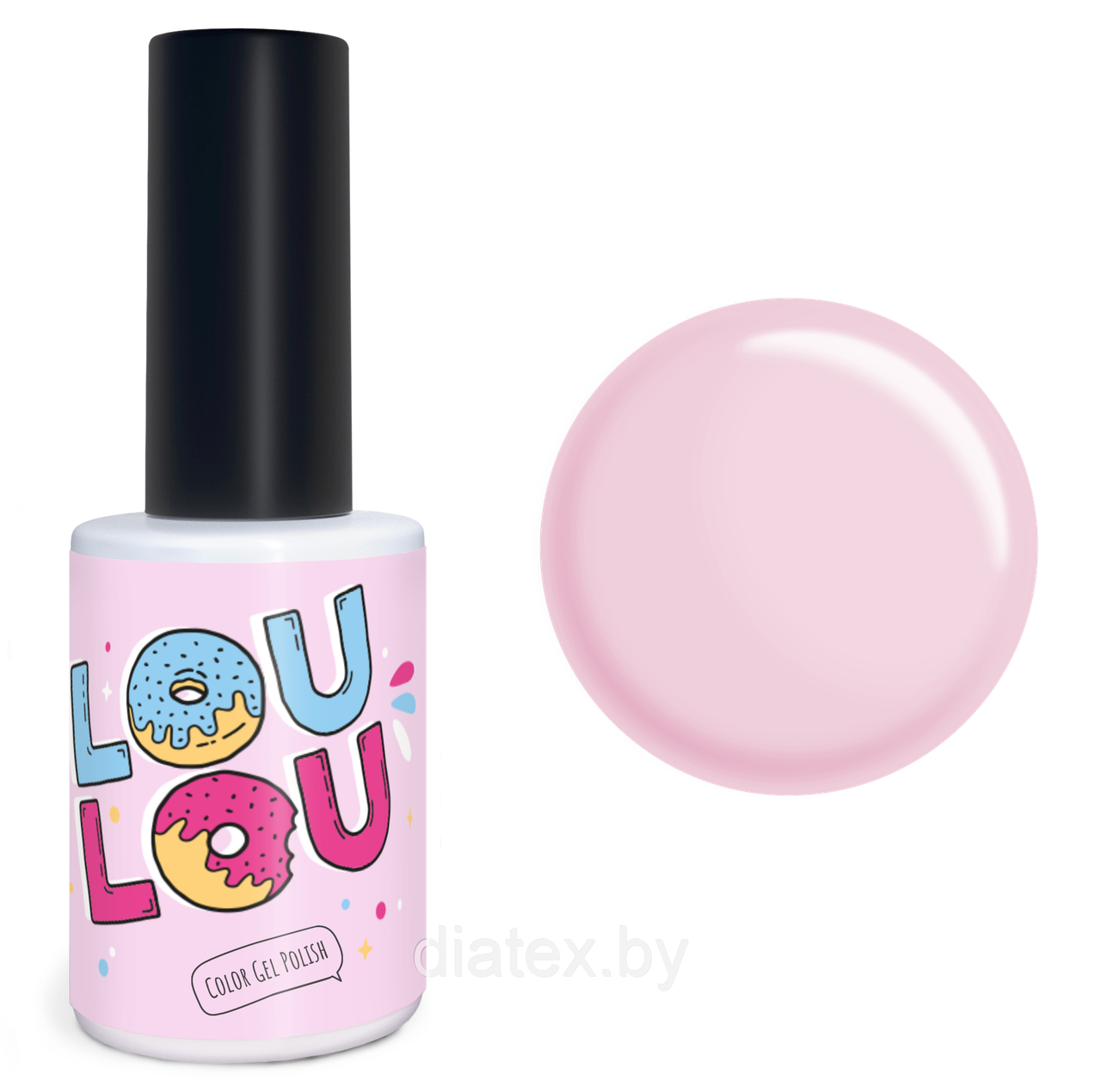 Гель-лак LOULOU № 921 (10мл.) розовый жемчуг нюд
