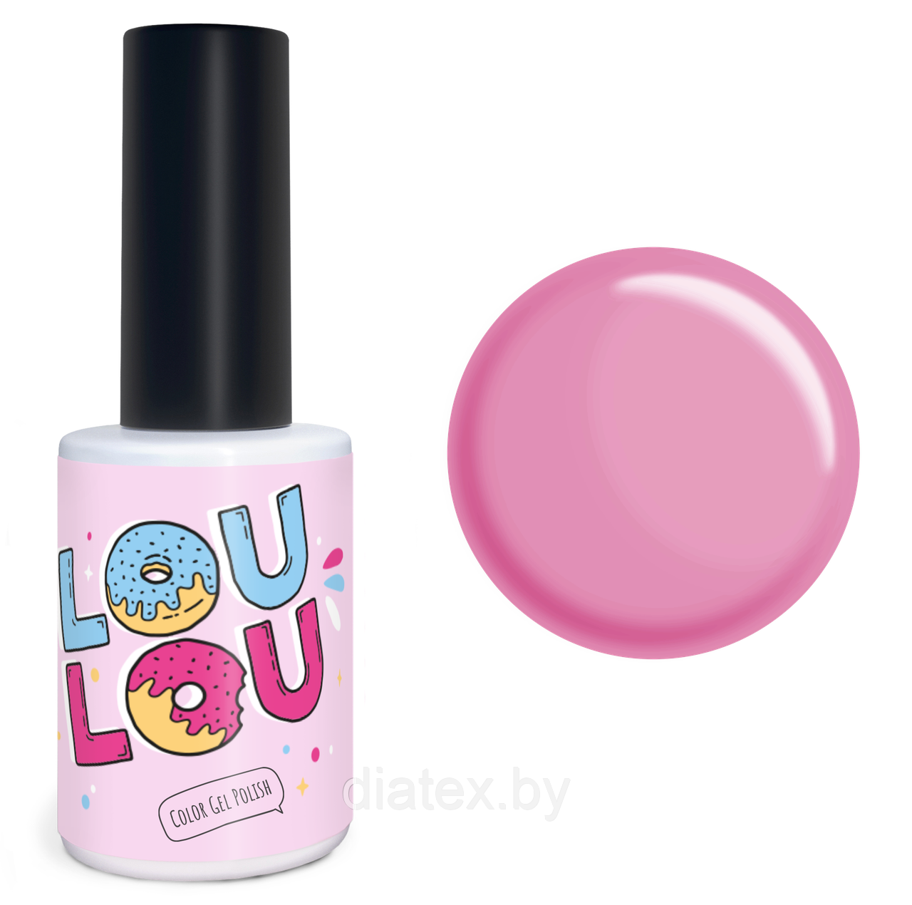 Гель-лак LOULOU № 917 (10мл.) розовый нефрит нюд