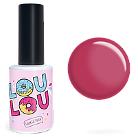 Гель-лак LOULOU № 710 (10мл.) малиновый