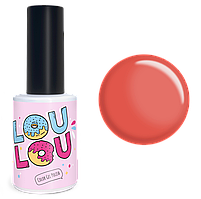 Гель-лак LOULOU № 202 (10мл.) оранжевый приглушенный