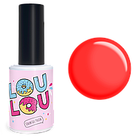 Гель-лак LOULOU № 203 (10мл.) оранжевый апельсин