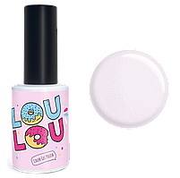 Гель-лак LOULOU № 927 (10мл.) сиренево-белый с шиммером нюд