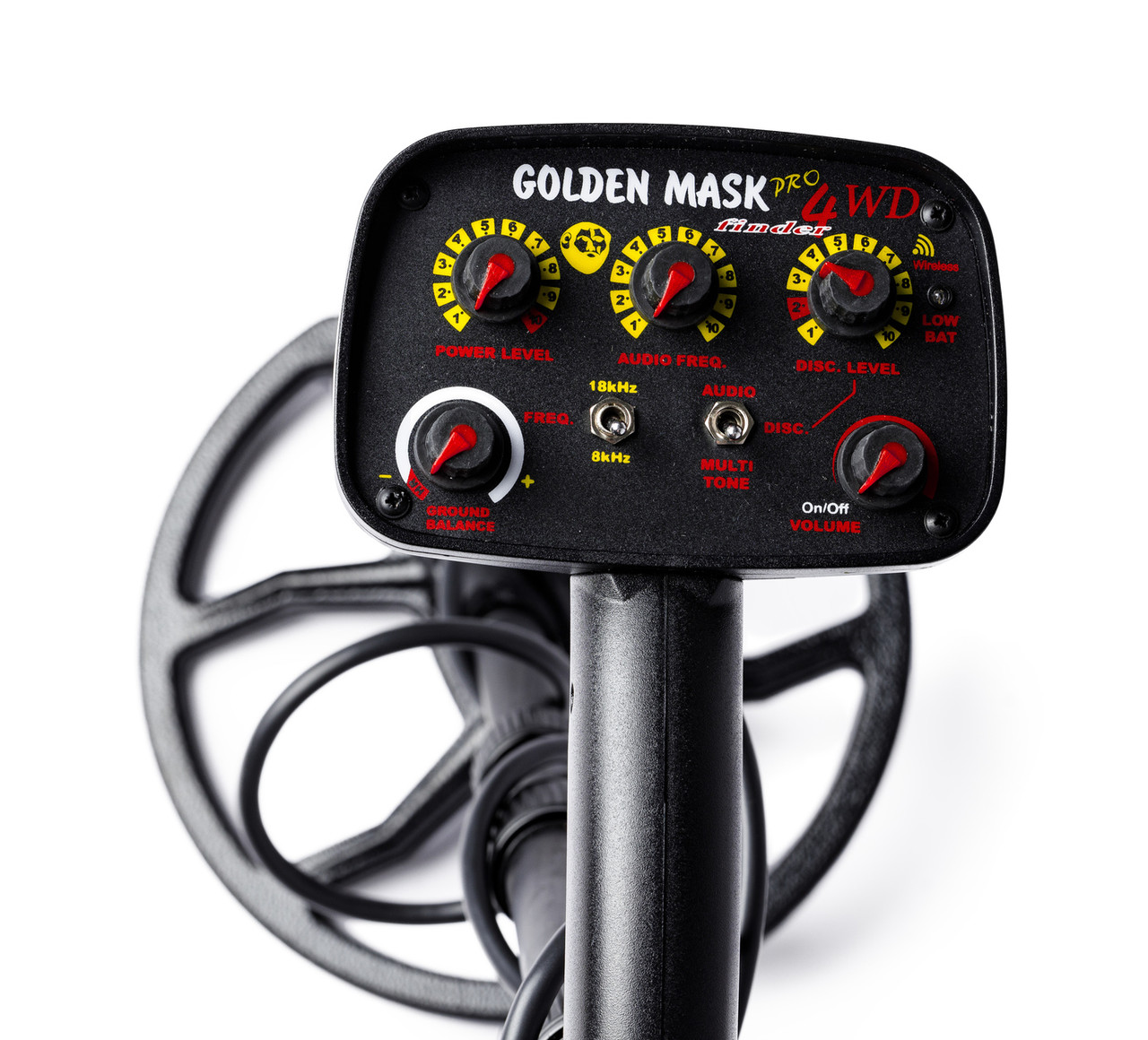 Металлоискатель Golden Mask 4WD Pro Spider Pack (катушка 5", 9", 12")+наушники WS-106 - фото 5 - id-p184678486